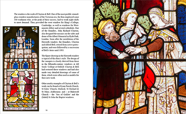 Spread from Stained Glass in Fishguard.