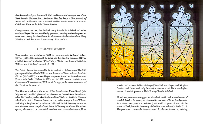 Spread from Stained Glass in Fishguard.