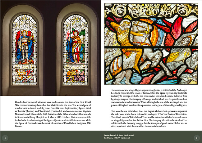 Spread from Stained Glass in Fishguard.