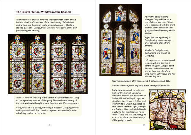 Spread from Stained Glass in Fishguard.