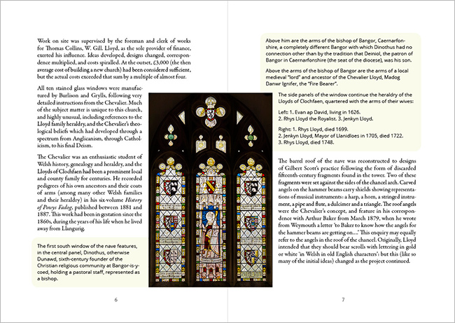 Spread from Stained Glass in Fishguard.